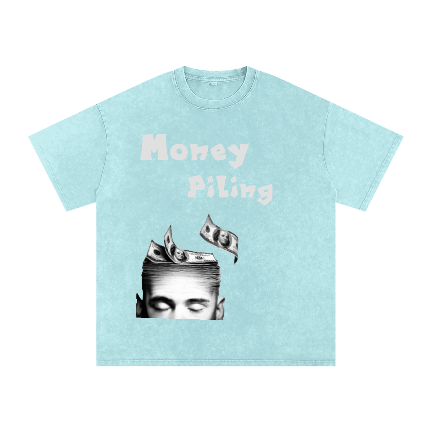 Money piling Oversize T-Shirt - 250 GSM