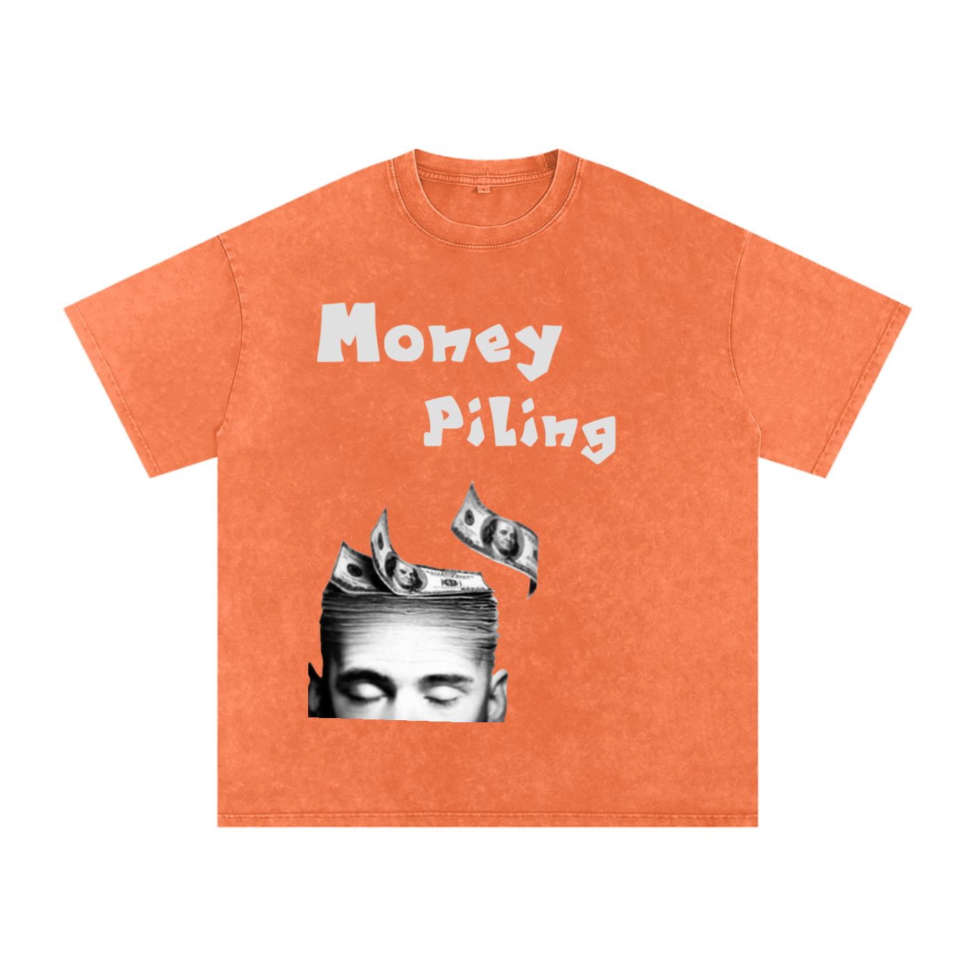 Money piling Oversize T-Shirt - 250 GSM