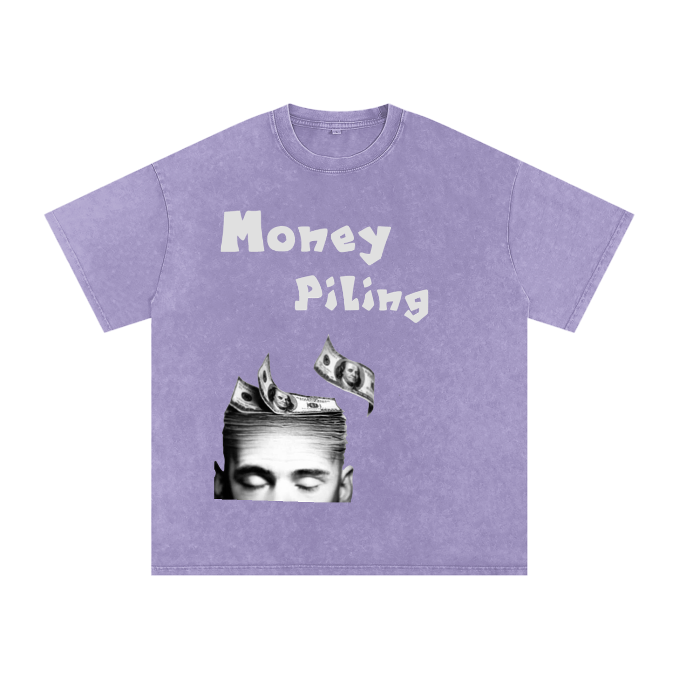 Money piling Oversize T-Shirt - 250 GSM