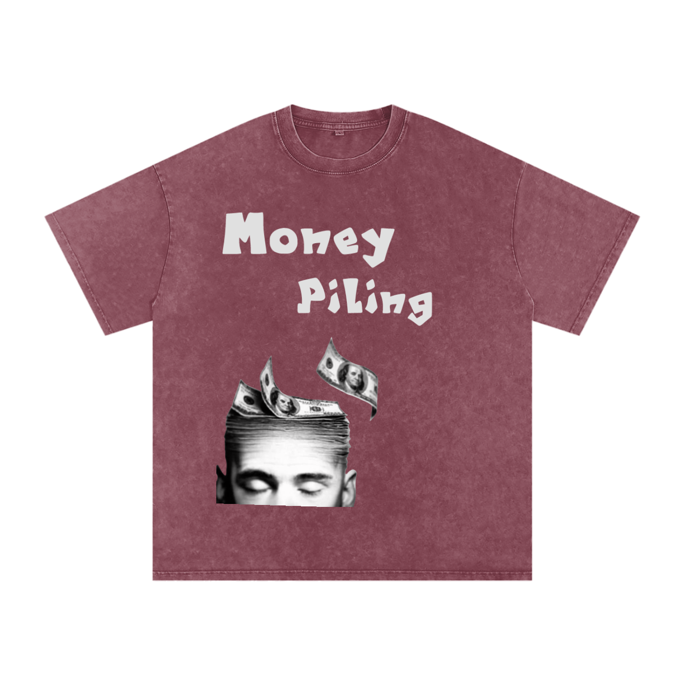 Money piling Oversize T-Shirt - 250 GSM