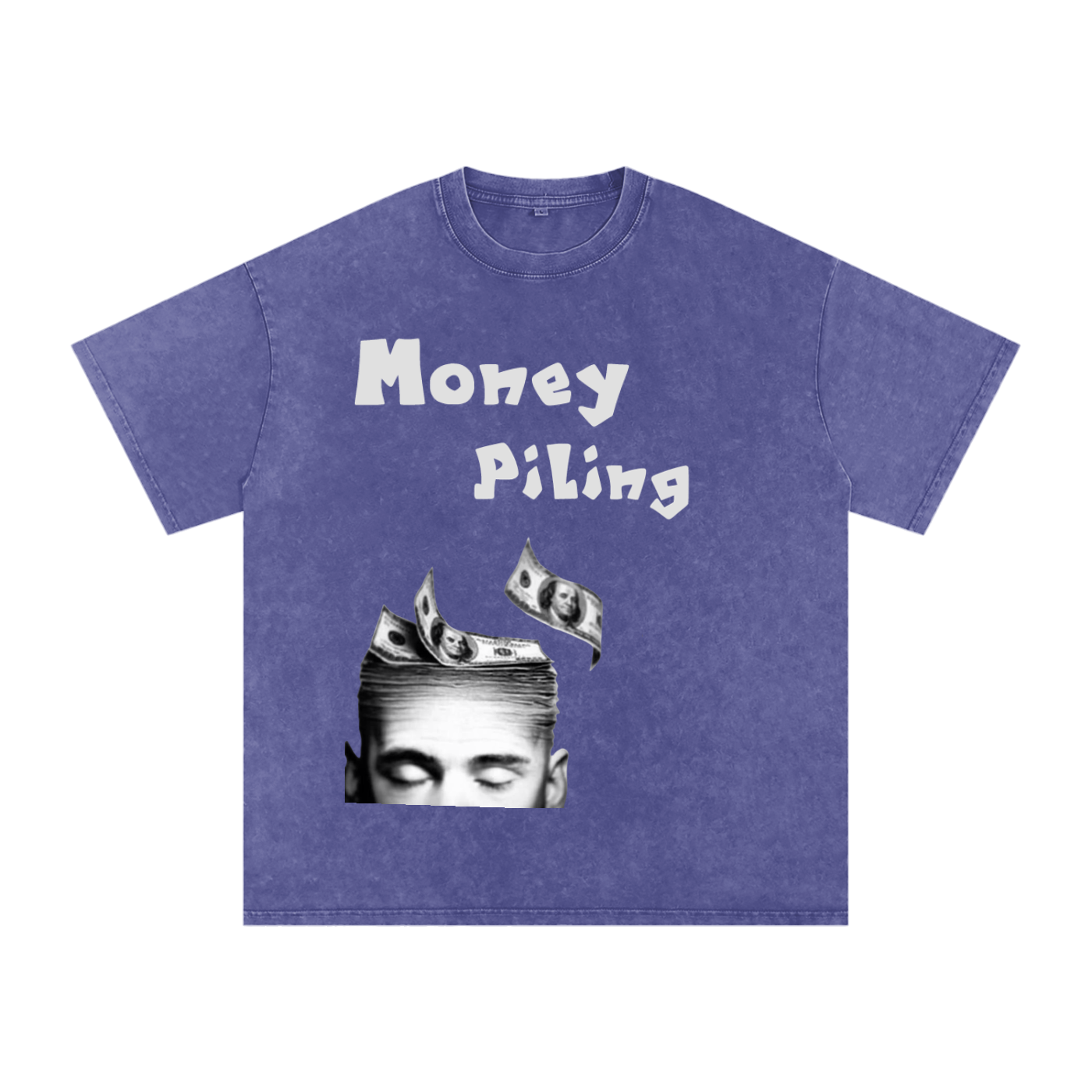 Money piling Oversize T-Shirt - 250 GSM