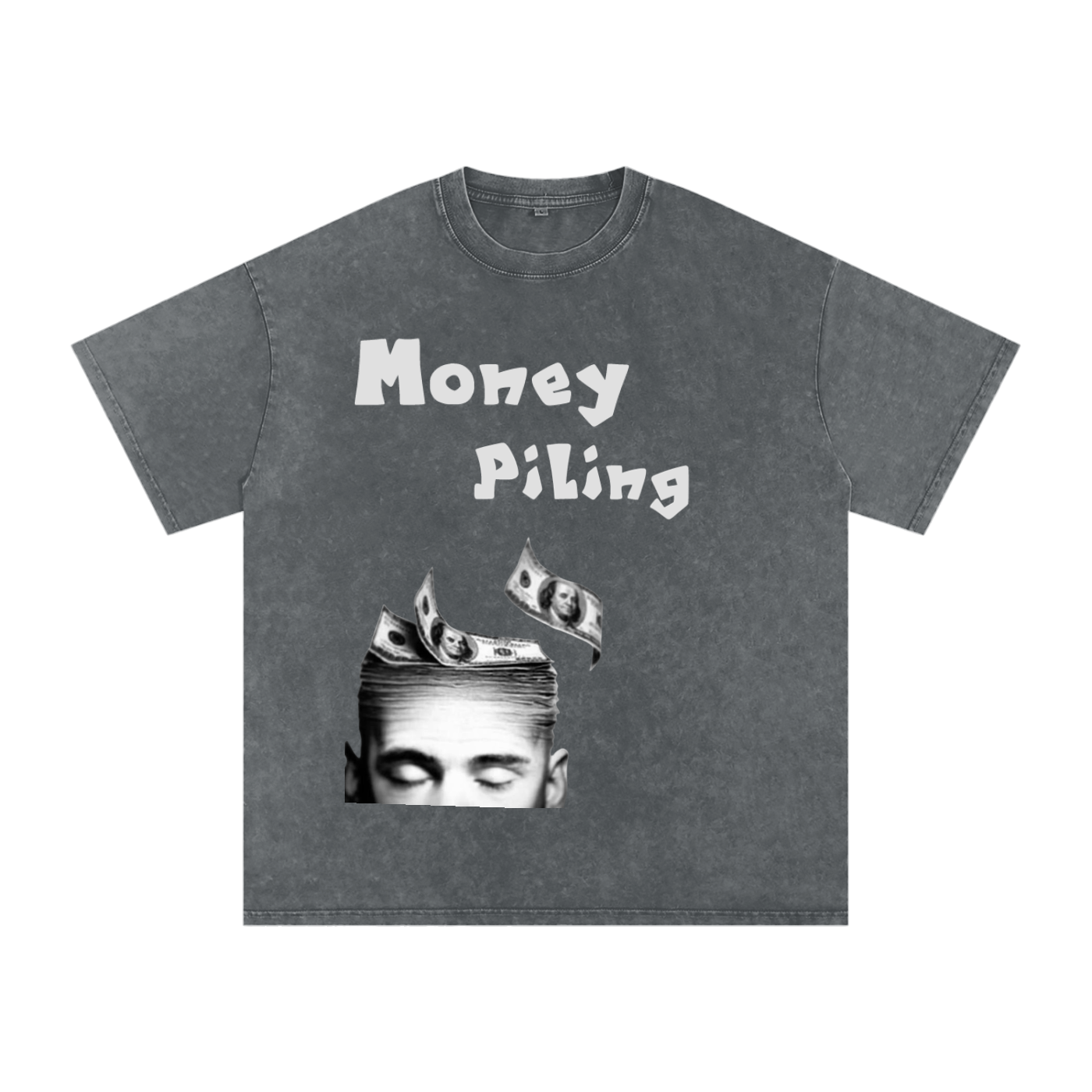 Money piling Oversize T-Shirt - 250 GSM