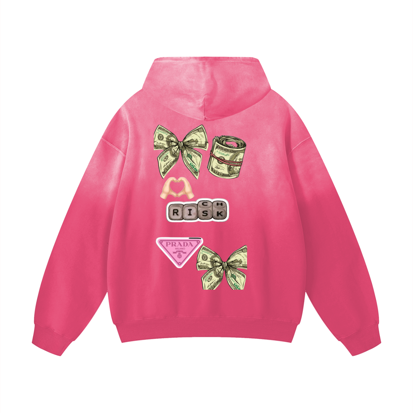 Hugs n drugs  Oversized Hoodie