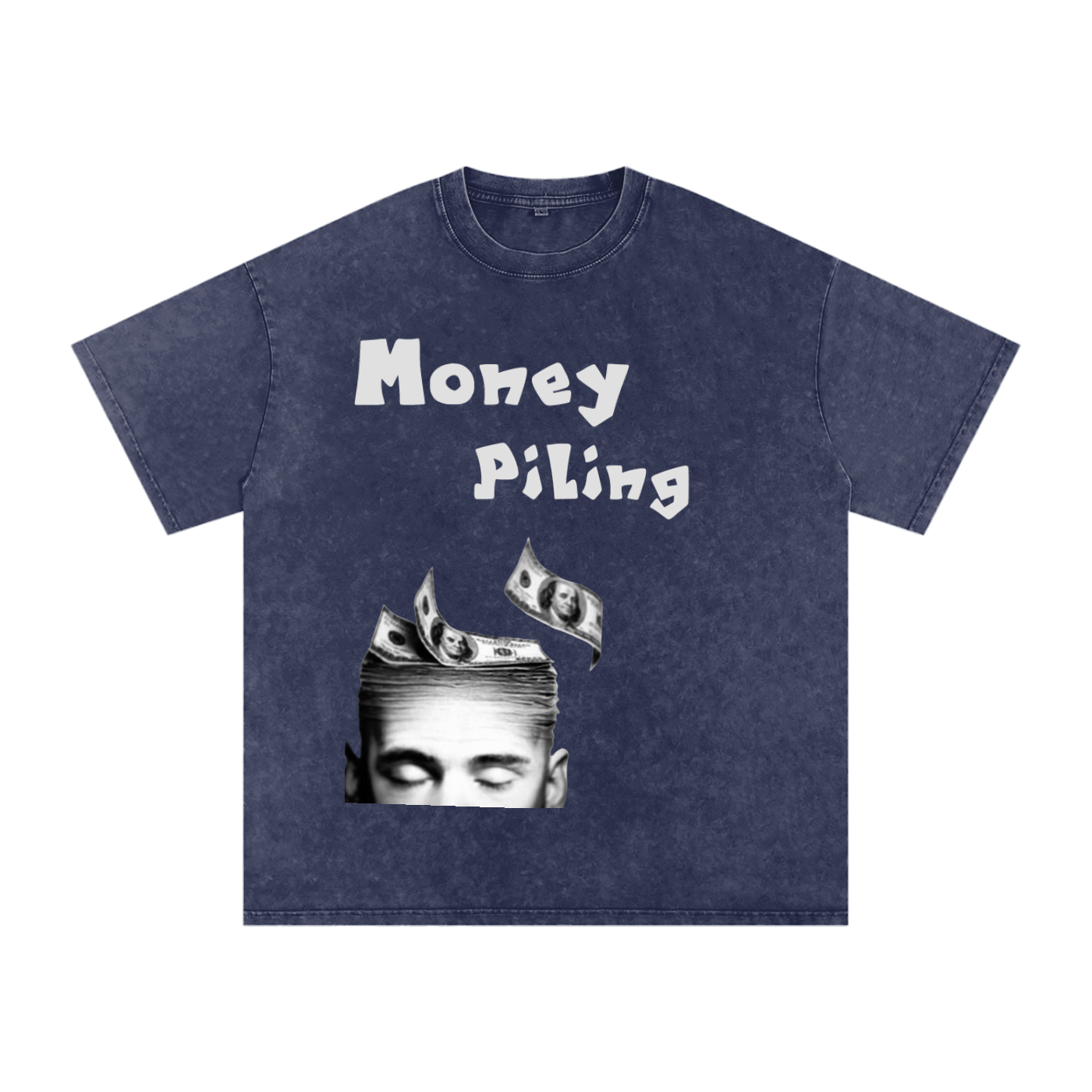 Money piling Oversize T-Shirt - 250 GSM